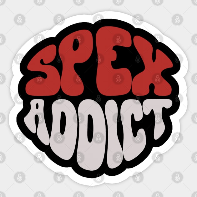 Spexaddict Sticker by Timeless Chaos